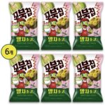 꼬북칩 오리온 말차초코맛, 68g, 6개