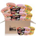 불닭큰컵 4종 불닭+까르보+치즈+로제, 12개